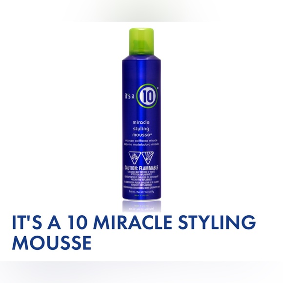 IT'S A 10 MIRACLE STYLING MOUSSE, Net WT. 9 oz. - Picture 1 of 4